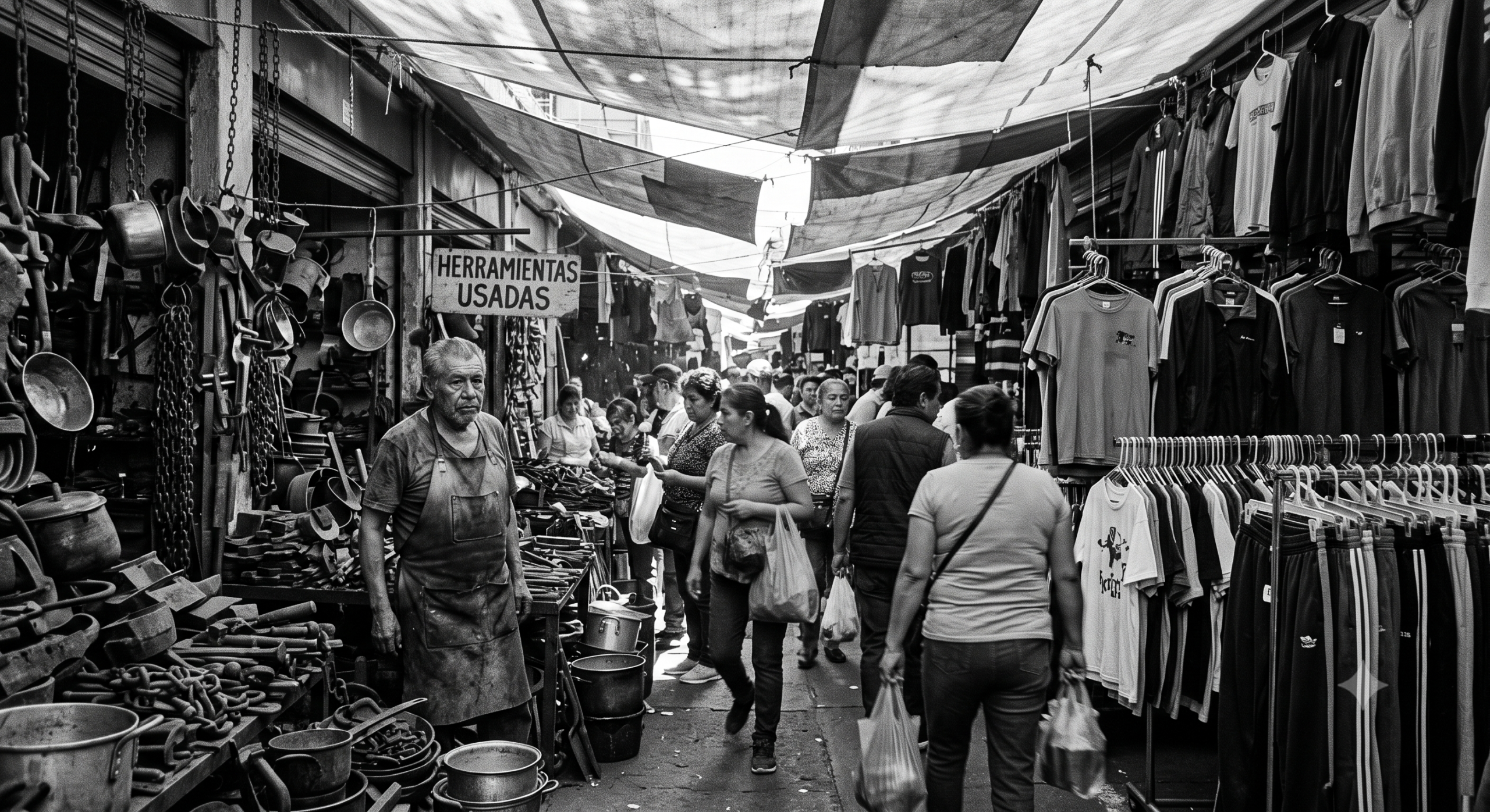 Tianguis de La Lagunilla registra incremento del 40 por ciento en costos