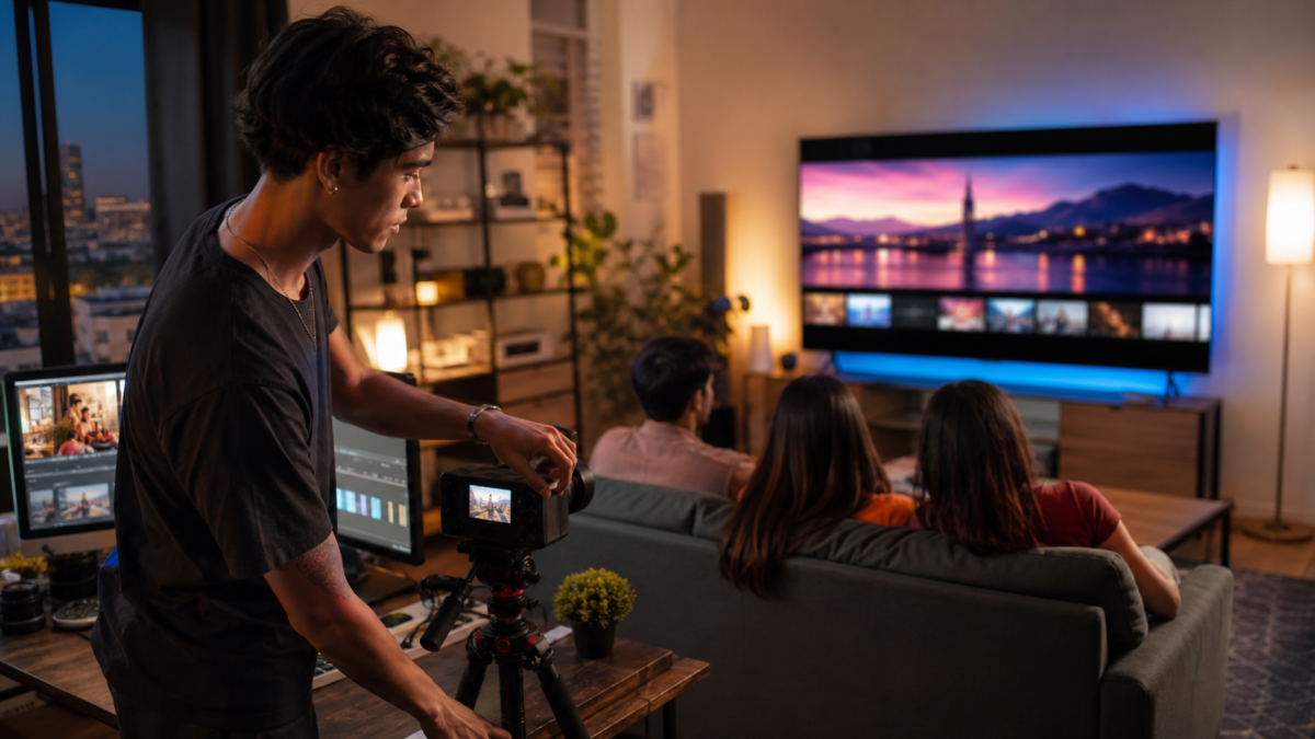La pantalla grande redefine la experiencia de YouTube y sus creadores