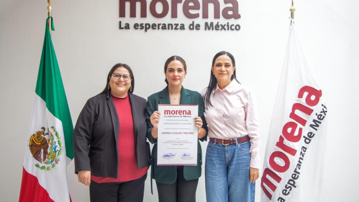 Tras perder Chihuahua, Andrea Chávez queda al frente de Morena en Juárez